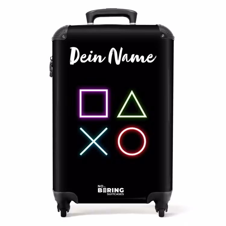 Game On NBS - Handbagage koffer - Kinderen Unisex middel -productfoto_recht