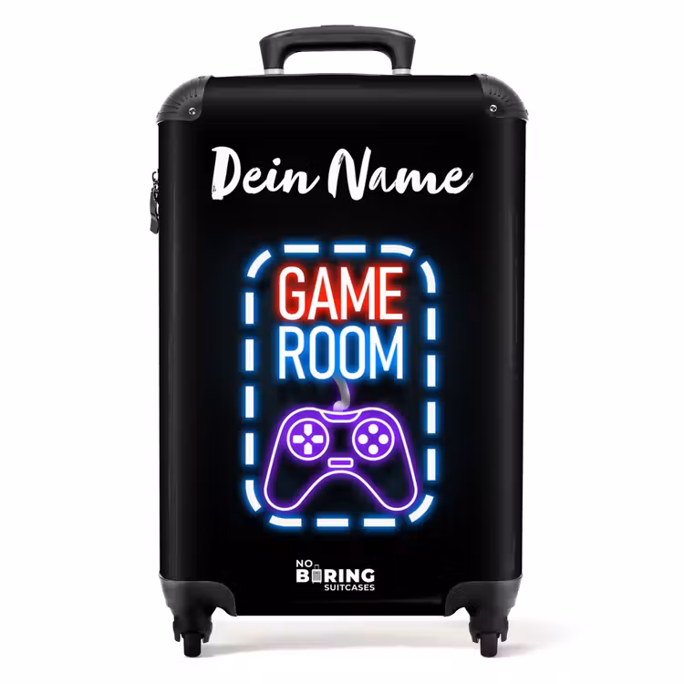 Game Room NBS - Handbagage koffer - Kinderen Unisex middel -productfoto_recht