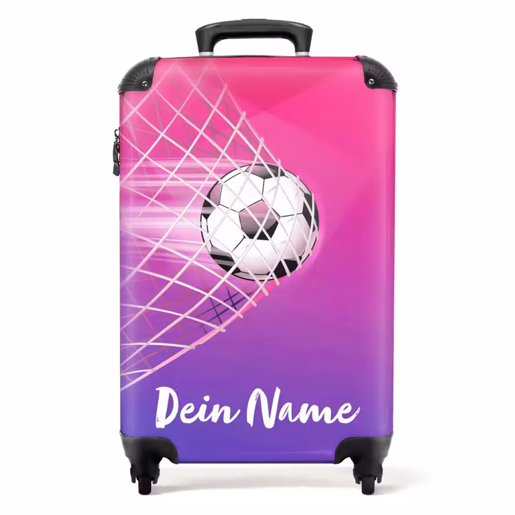 Goal-getter roze NBS - Handbagage koffer - Kinderen Unisex middel -productfoto_recht