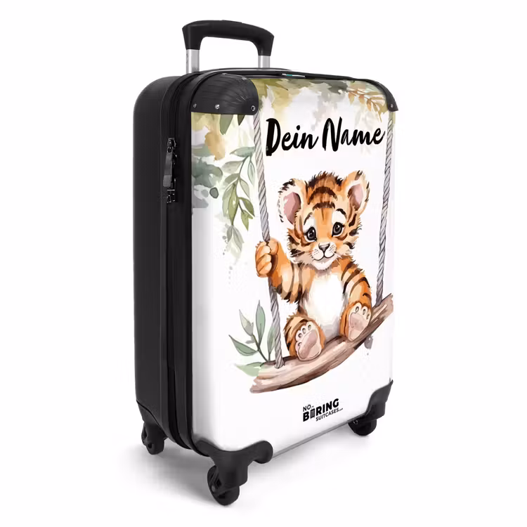 Timo tijger NBS - Handbagage koffer - Kinderen Unisex middel -productfoto_3d