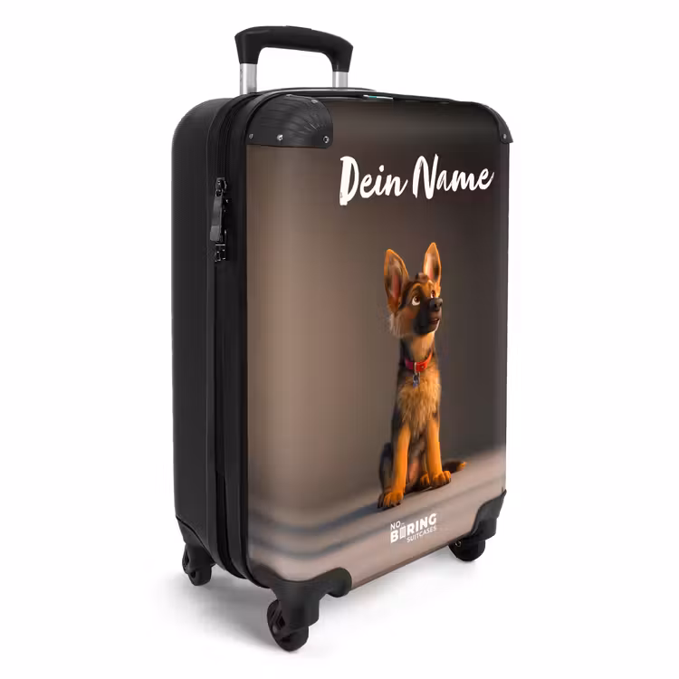 Hidde herder NBS - Handbagage koffer - Kinderen Unisex middel -productfoto_3d