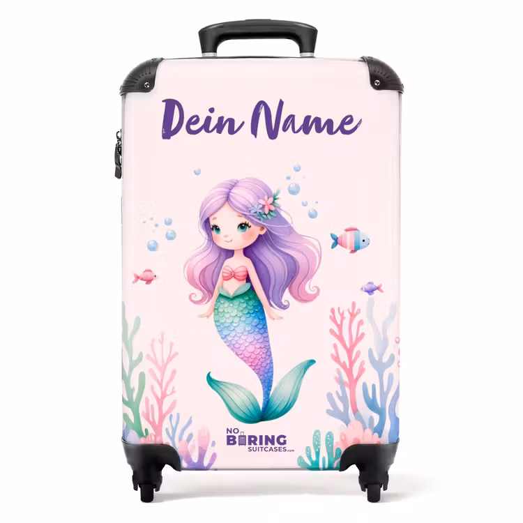 Violet vinnen NBS - Handbagage koffer - Kinderen Unisex middel -productfoto_recht