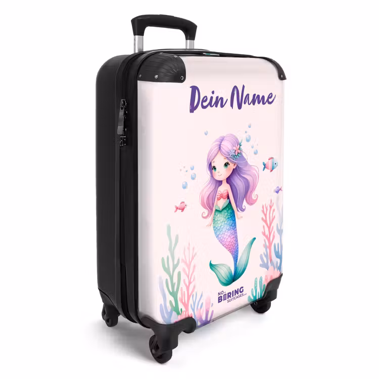 Violet vinnen NBS - Handbagage koffer - Kinderen Unisex middel -productfoto_3d