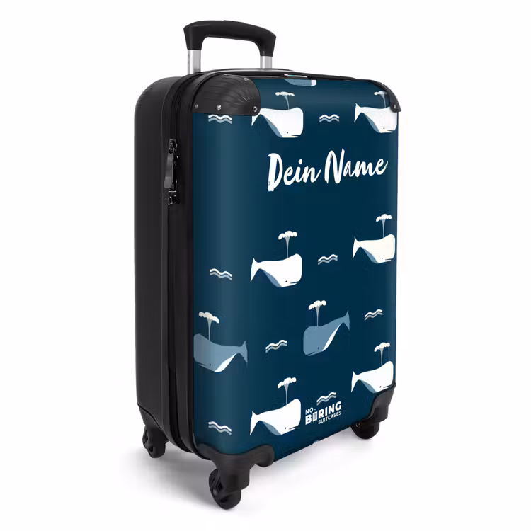 Walvisweelde NBS - Handbagage koffer - Kinderen Unisex middel -productfoto_3d