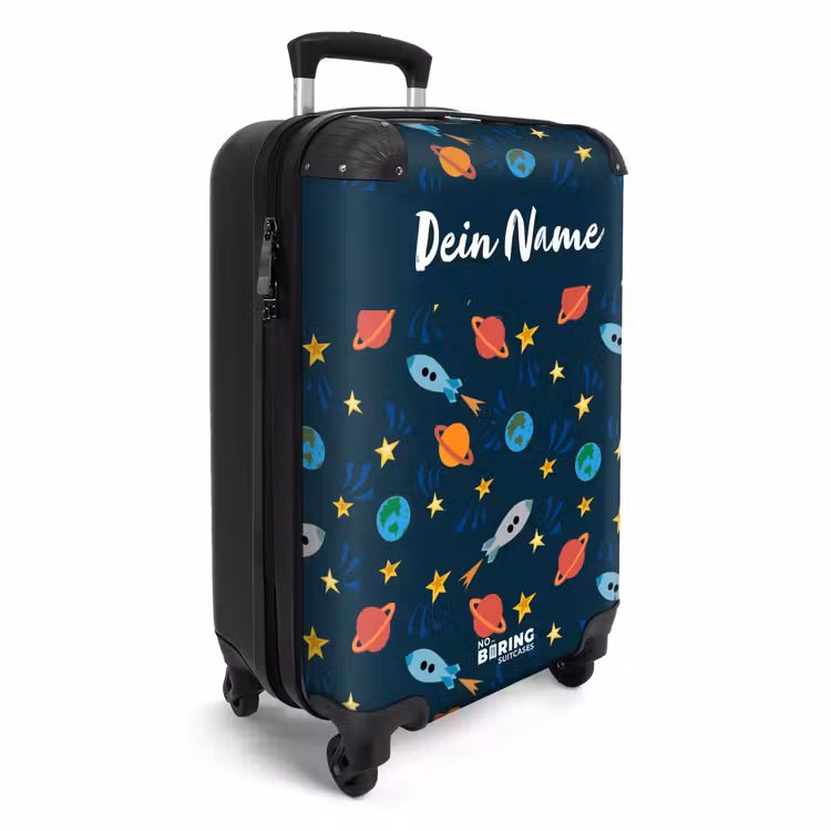 Ruimteraketten NBS - Handbagage koffer - Kinderen Unisex middel -productfoto_3d