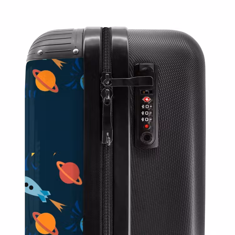 Ruimteraketten NBS - Handbagage koffer - Kinderen Unisex middel -slot