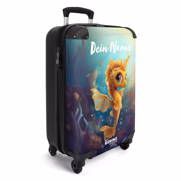 Zara zeepaardje NBS - Handbagage koffer - Kinderen Unisex middel -productfoto_3d