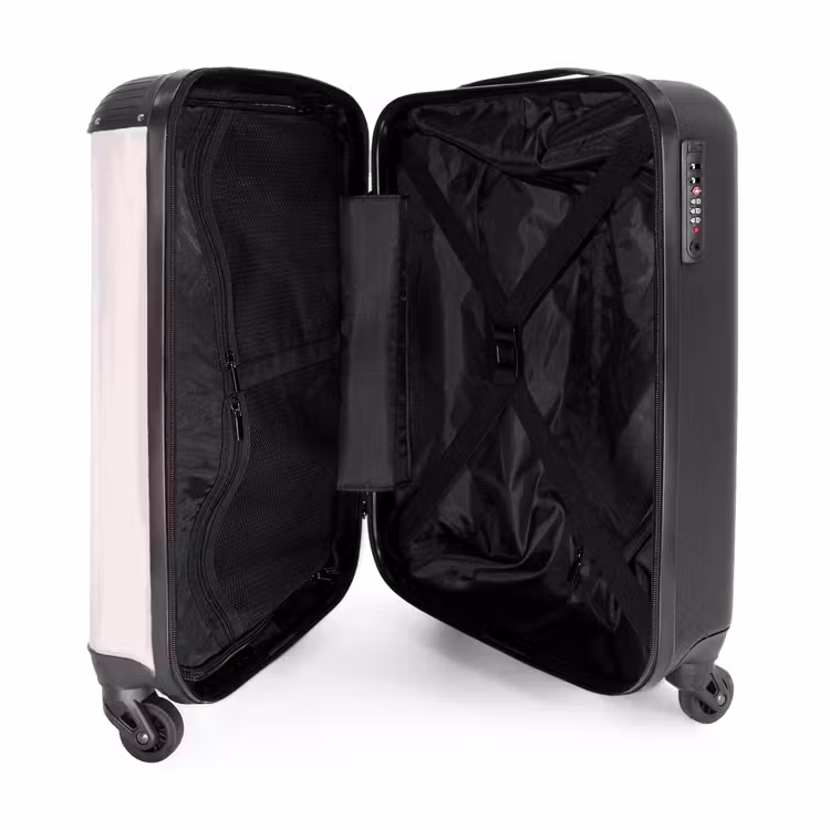 22 NBS - Handbagage koffer - Unisex middel -binnenkant