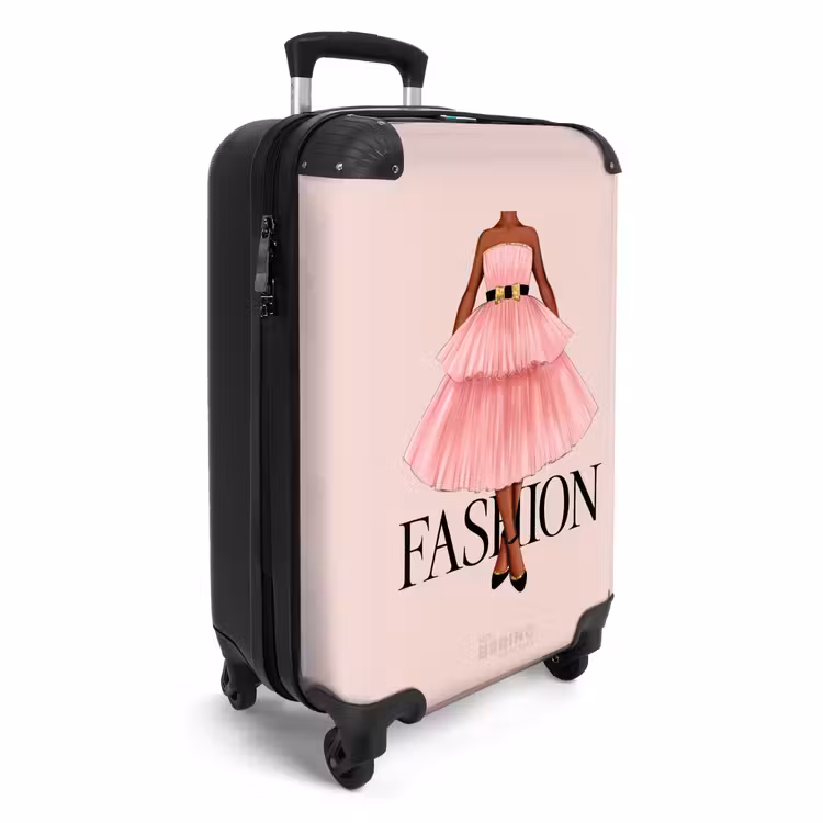 13 NBS - Handbagage koffer - Unisex middel -productfoto_3d