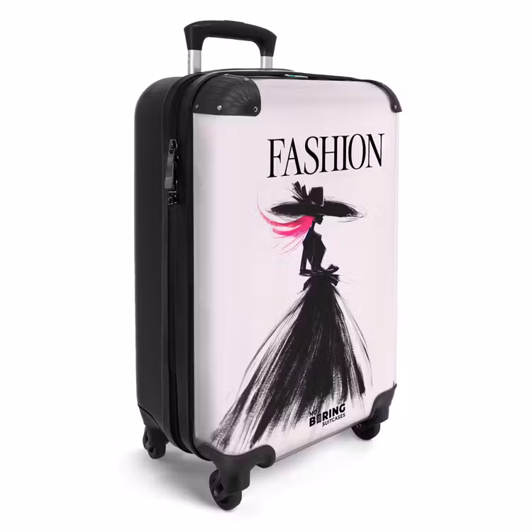 23 NBS - Handbagage koffer - Unisex middel -productfoto_3d