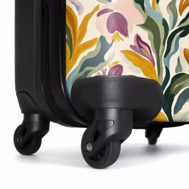 Koffer - Modern – Abstrakt – Farbenfroh - Modern - Abstract - Kleurrijk NBS - Handbagage koffer - Vrouwen middel