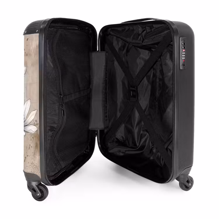 Koffer - Modern – Design – Weiß - Modern - Design - Wit NBS - Handbagage koffer - Vrouwen middel