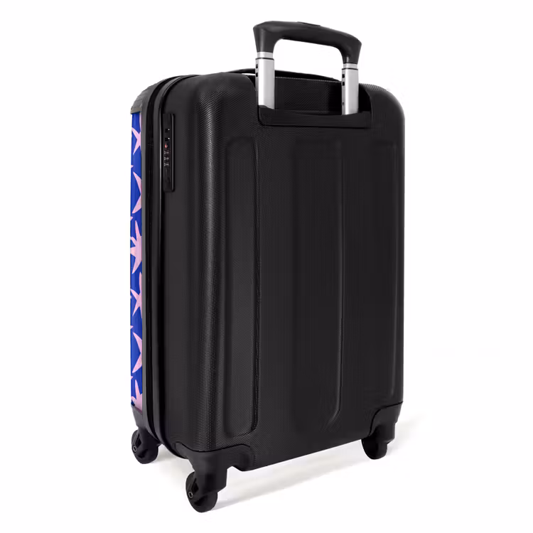 Koffer - Modern – Sterne – Blau - Modern - Sterren - Blauw NBS - Handbagage koffer - Vrouwen middel