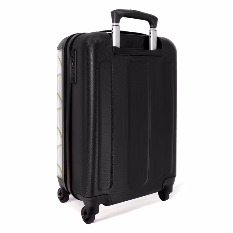 Mozaïek - Bogen - Goud NBS - Handbagage koffer - Volwassenen Unisex middel -achterkant
