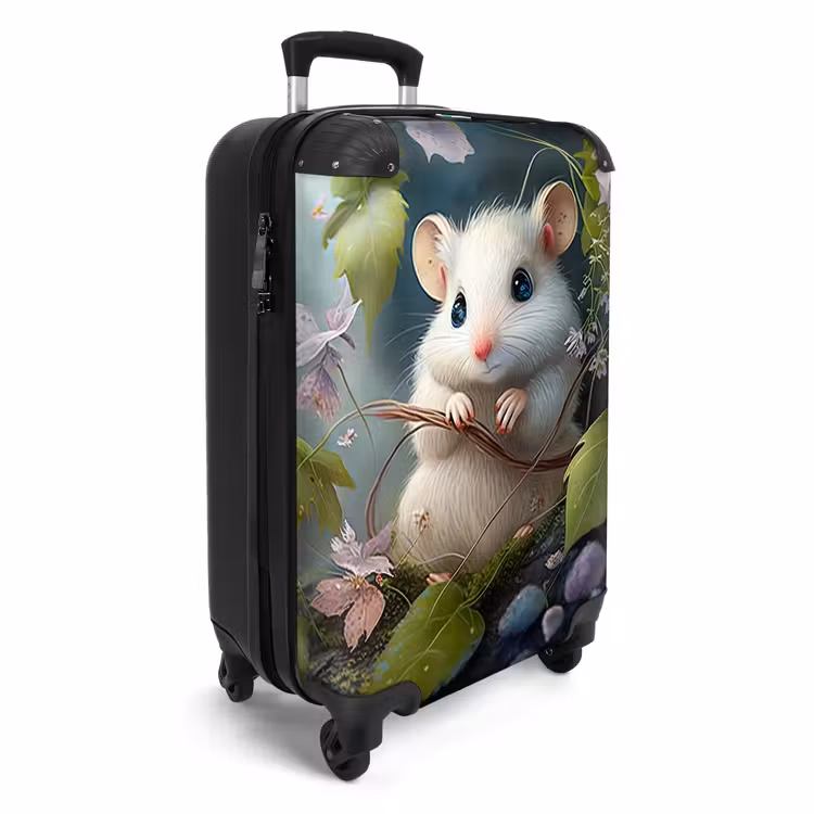 Muffin Muisje NBS - Handbagage koffer - Unisex middel -productfoto_3d