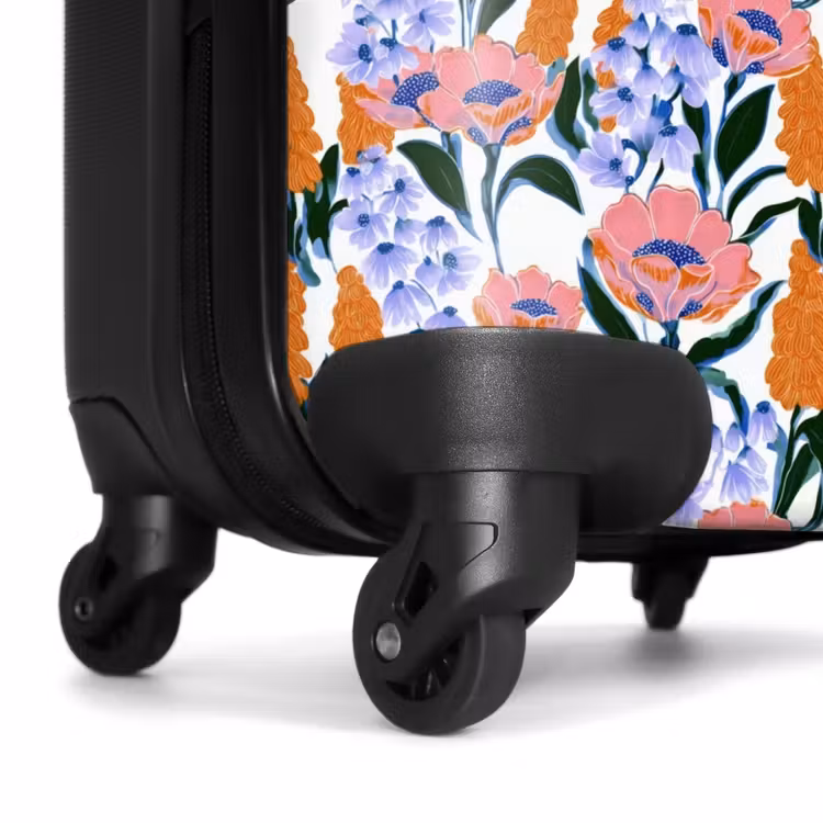 Koffer - Muster – Aquarell – Bunt - Patroon - Aquarel - Kleurrijk NBS - Handbagage koffer - Vrouwen middel