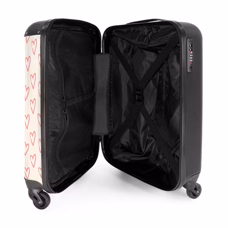 37 NBS - Handbagage koffer - Unisex middel -binnenkant