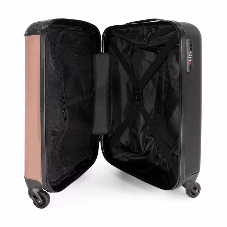 10 NBS - Handbagage koffer - Unisex middel -binnenkant