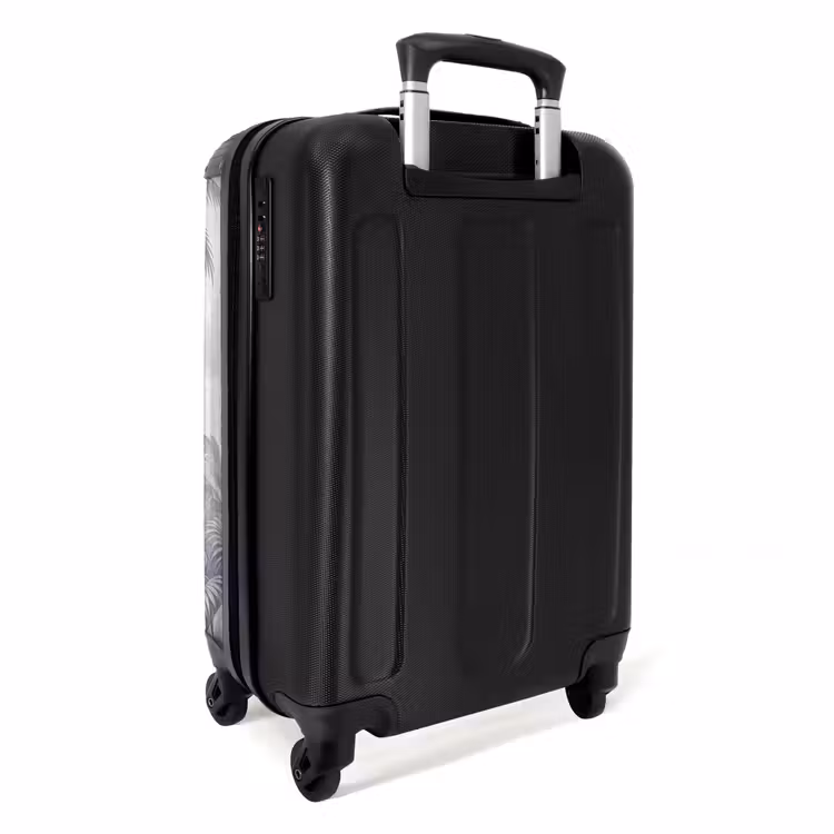Koffer - Natur – Baum – Tropisch – Landschaft – Blau - Natuur - Boom - Tropisch - Landschap - Blauw NBS - Handbagage koffer - Volwassenen Unisex middel