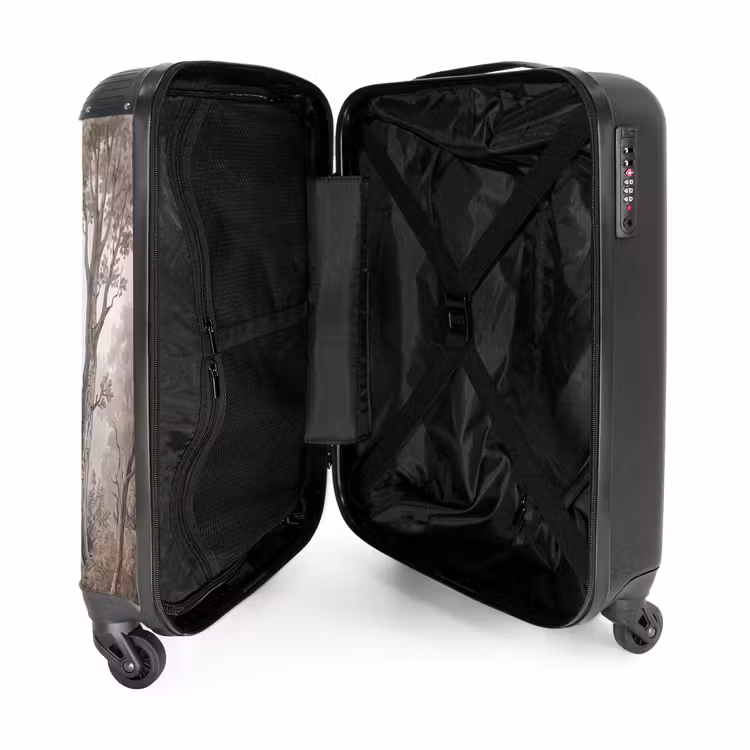 Koffer - Natur – Wald – Eiche - Natuur - Bos - Eik NBS - Handbagage koffer - Volwassenen Unisex middel