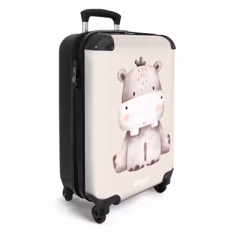 Nigel Nijlpaard NBS - Handbagage koffer - Unisex middel -productfoto_3d