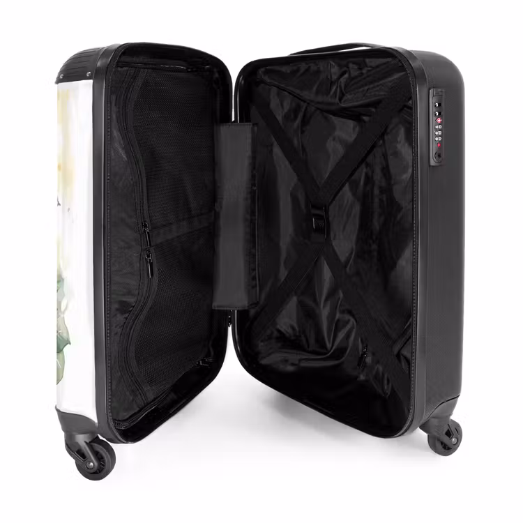 Onno olifant NBS - Handbagage koffer - Unisex middel -binnenkant