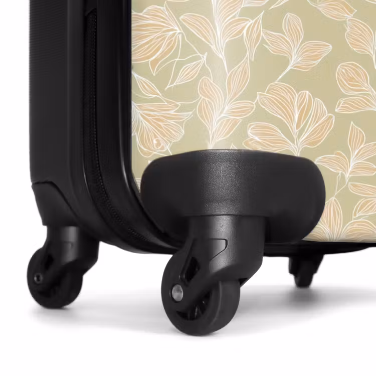 Koffer - Organisch – Subtil – Grün - Organisch - Subtiel - Groen NBS - Handbagage koffer - Vrouwen middel