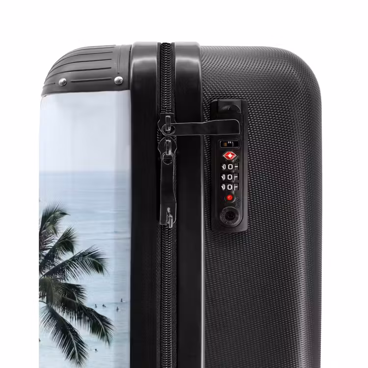 Koffer - Ozean – Palmen – Surfer - Oceaan - Palmbomen - Surfers NBS - Handbagage koffer - Vrouwen middel