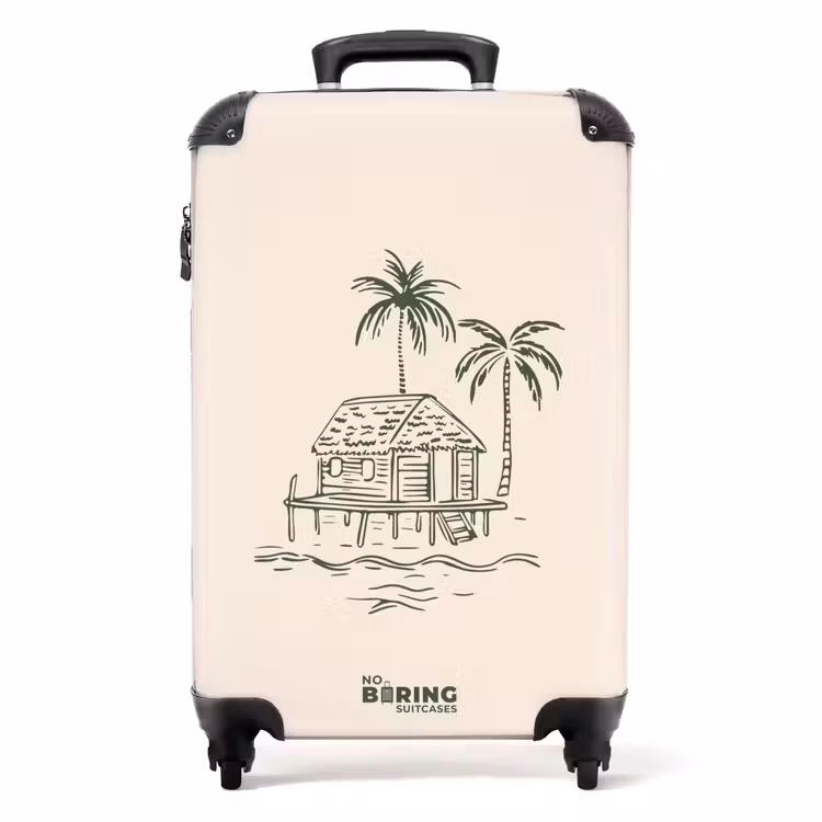 8 NBS - Handbagage koffer - Unisex middel -productfoto_recht