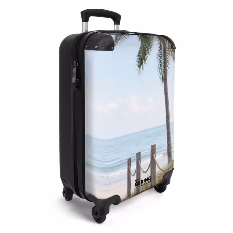 Palmbomen - Pad - Horizon NBS - Handbagage koffer - Volwassenen Unisex middel -productfoto_3d