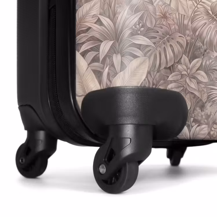 Koffer - Papagei – Dschungel – Tropisch - Papagaai - Jungle - Tropisch NBS - Handbagage koffer - Volwassenen Unisex middel