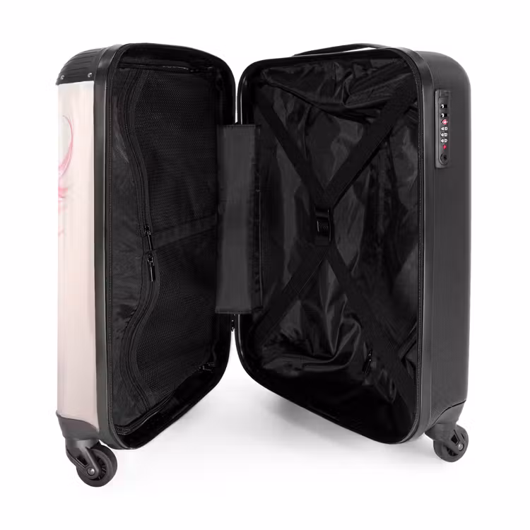 Pastel Prins NBS - Handbagage koffer - Unisex middel -binnenkant