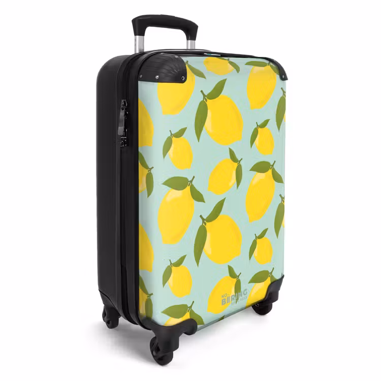 15 NBS - Handbagage koffer - Unisex middel -productfoto_3d
