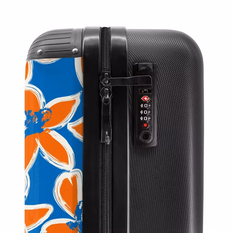 2 NBS - Handbagage koffer - Unisex middel -slot