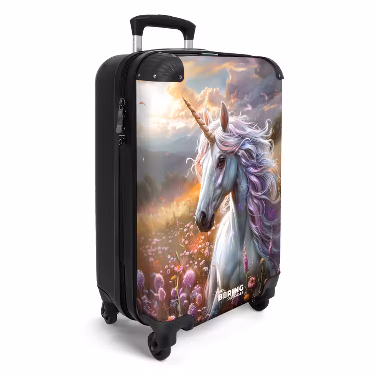 Pastel parelhoorn NBS - Handbagage koffer - Unisex middel -productfoto_3d