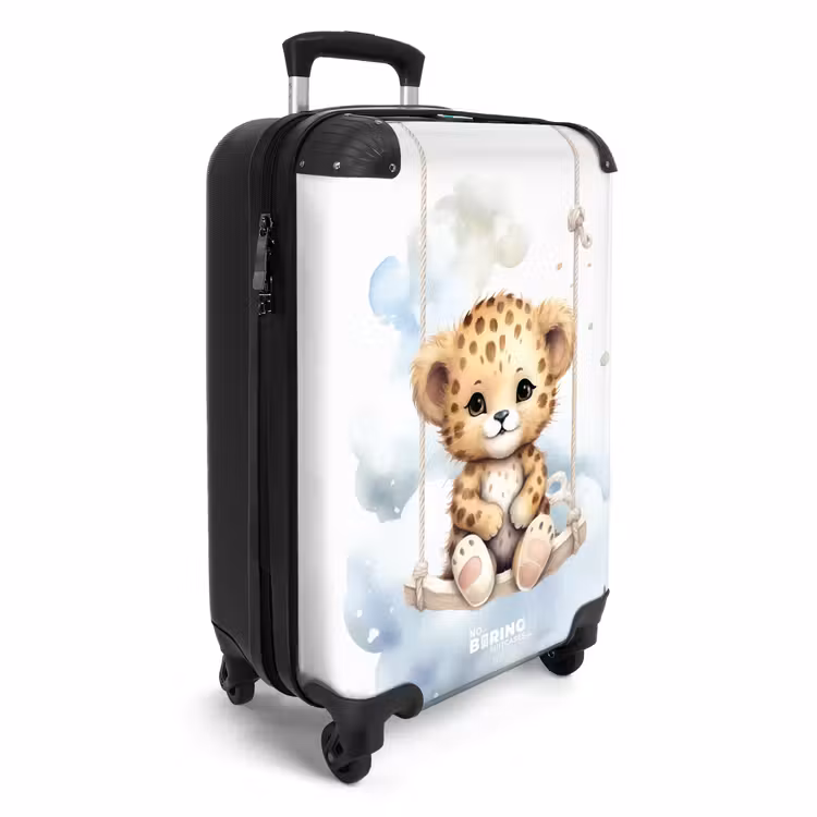 Perry panter NBS - Handbagage koffer - Unisex middel -productfoto_3d