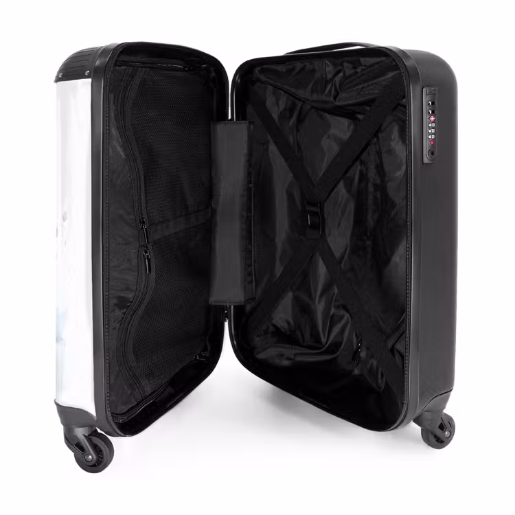 Perry panter NBS - Handbagage koffer - Unisex middel -binnenkant