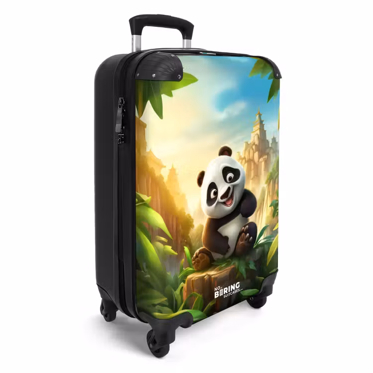Peter Panda NBS - Handbagage koffer - Unisex middel -productfoto_3d