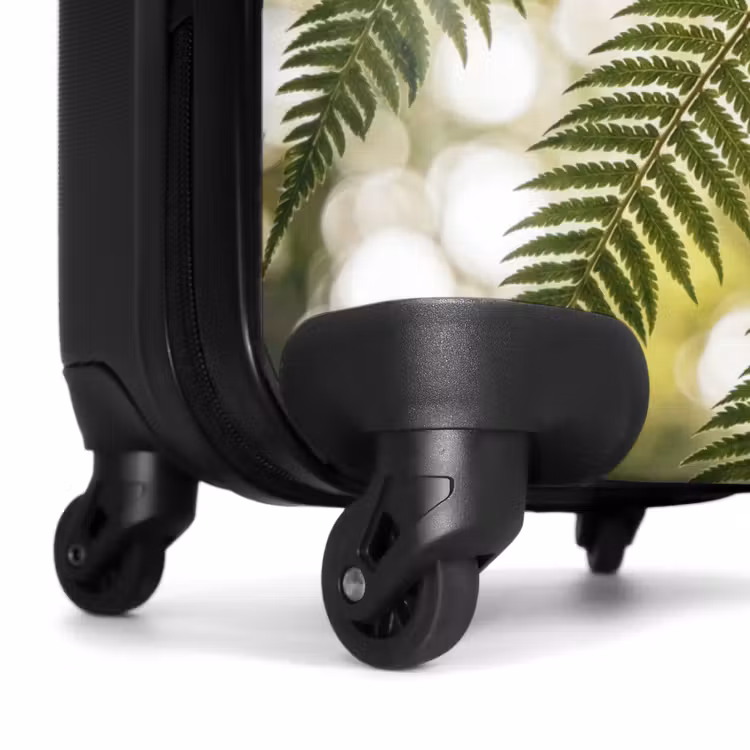 Koffer - Pflanze – Blatt – Natur – Grün – Detail - Plant - Blad - Natuur - Groen - Detail NBS - Handbagage koffer - Volwassenen Unisex middel