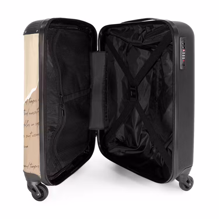 Koffer - Pisa – Rot – Papier - Pisa - Rood - Papier NBS - Handbagage koffer - Vrouwen middel