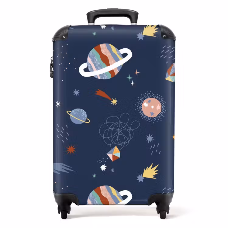 Planetarium NBS - Handbagage koffer - Unisex middel -productfoto_recht