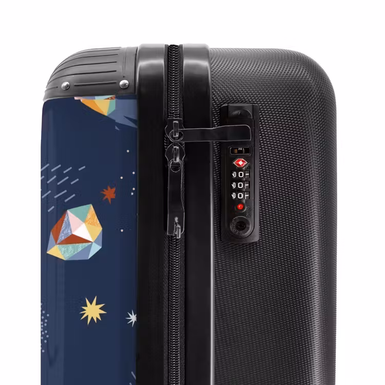 Planetarium NBS - Handbagage koffer - Unisex middel -slot