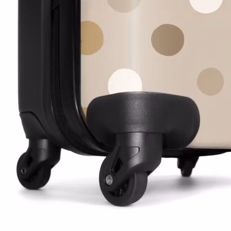 Koffer - Polka – Punkte – Beige - Polka - Dots - Beige NBS - Handbagage koffer - Vrouwen middel
