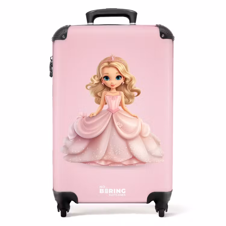Prinses Priscilla NBS - Handbagage koffer - Unisex middel -productfoto_recht