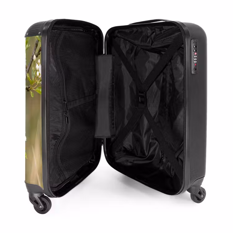 Koffer - Putter – Blüten – Frühling – Natur – Farbenfroh - Putter - Bloesem - Lente - Natuur - Kleurrijk NBS - Handbagage koffer - Volwassenen Unisex middel