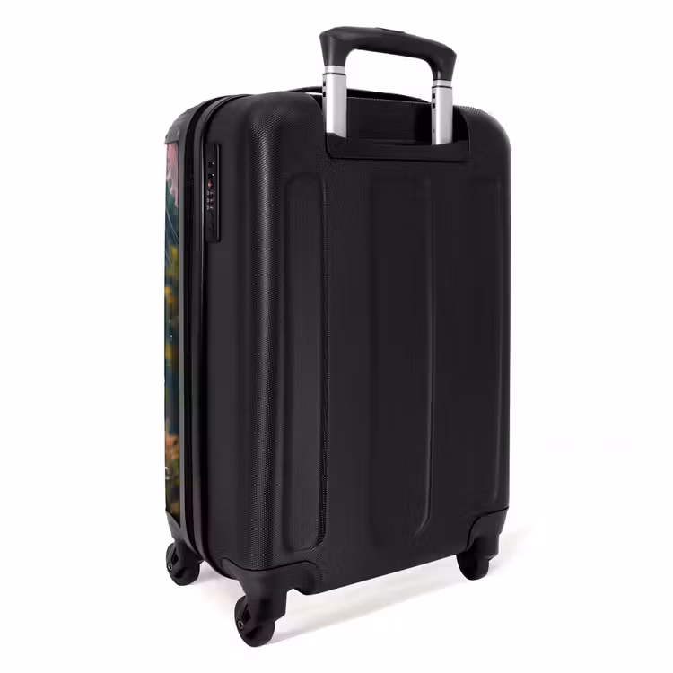 Koffer - Qualle – Rosa – Unterwasser – Meeresleben – Tiere - Kwal - Roze - Onderwater - Zeeleven - Dieren NBS - Handbagage koffer - Volwassenen Unisex middel