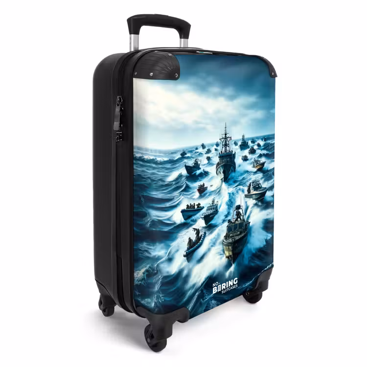 piraterij NBS - Handbagage koffer - Unisex middel -productfoto_3d