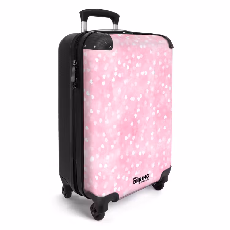 Hartenregen NBS - Handbagage koffer - Unisex middel -productfoto_3d
