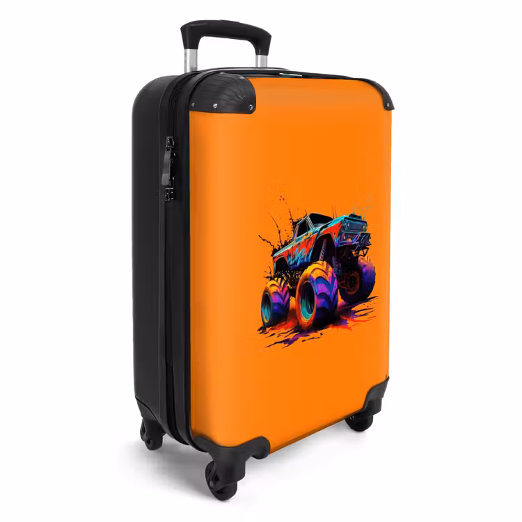 Rainbow Wheels NBS - Handbagage koffer - Unisex middel -productfoto_3d