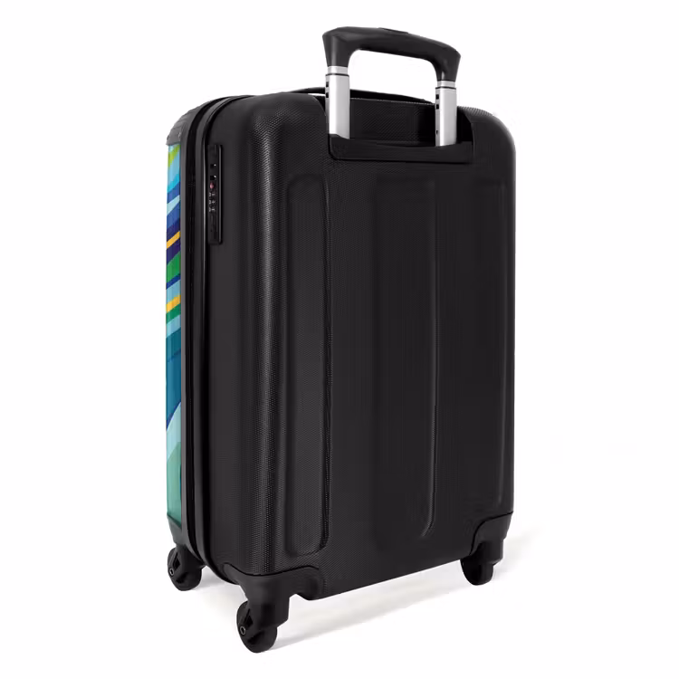 Retro racer NBS - Handbagage koffer - Unisex middel -achterkant